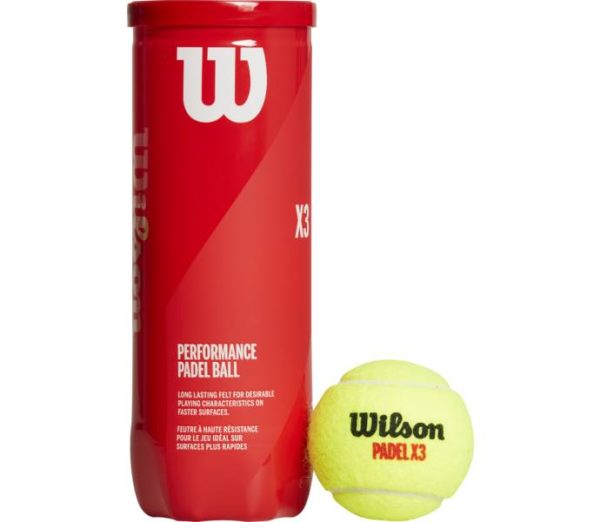 Padelboll Wilson X3